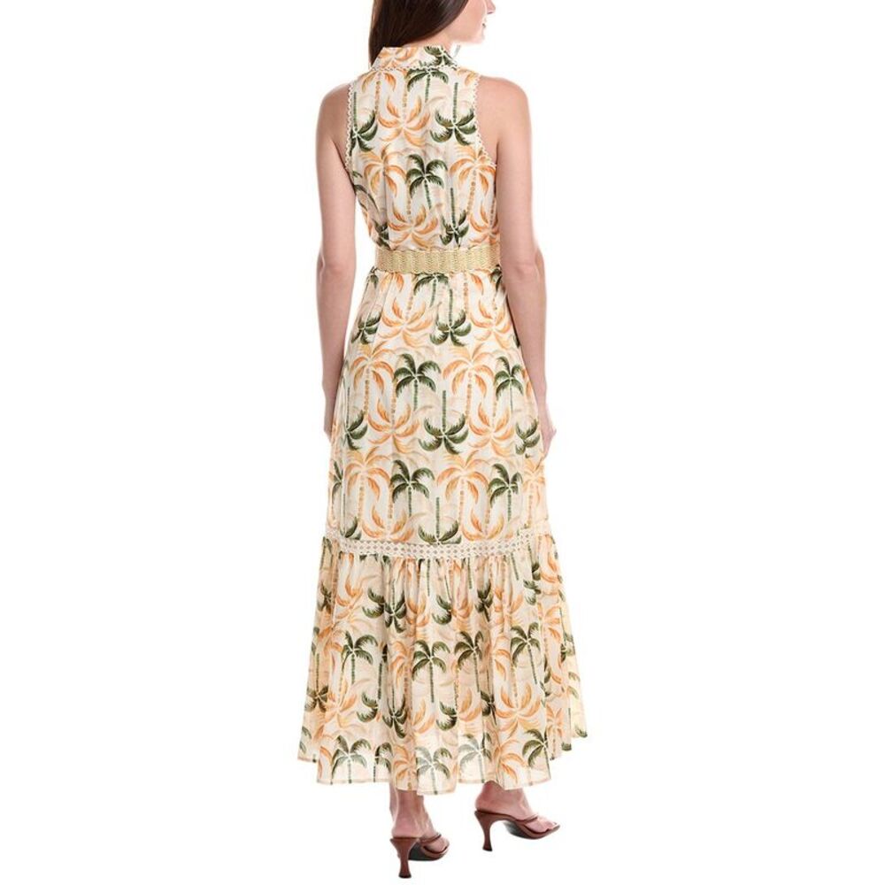 Taylor Womens Maxi Dress, Yellow - Picture 2 of 3